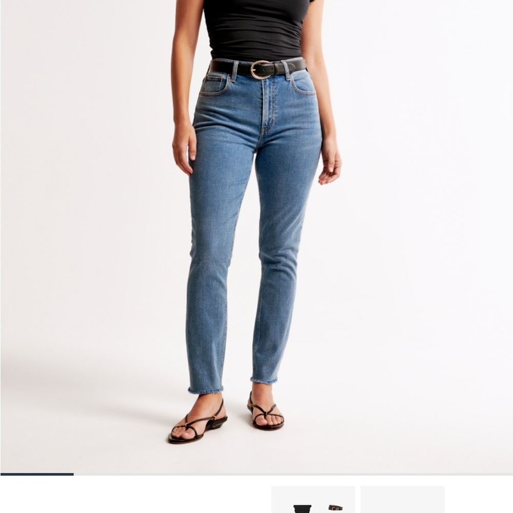 Abercrombie Curve Love High Rise Skinny Jeans Size 26s